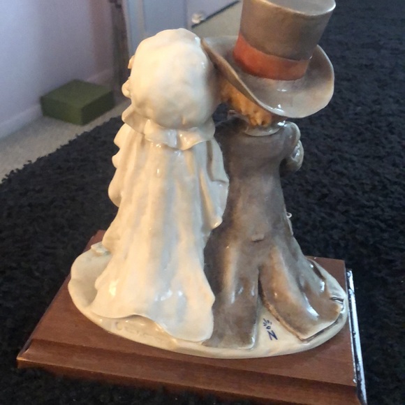 Vintage G.Armani wedding couple statue - Picture 5 of 5
